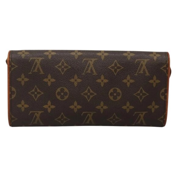 LOUIS VUITTON Monogram Pochette Twin GM Shoulder Bag M51852 LV Auth ep9618 - Picture 2 of 16